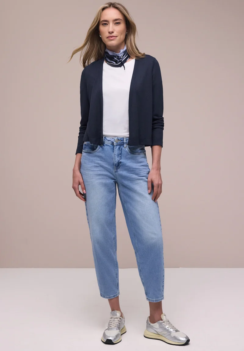 Style QR Nette new summer knit, shadowed navy