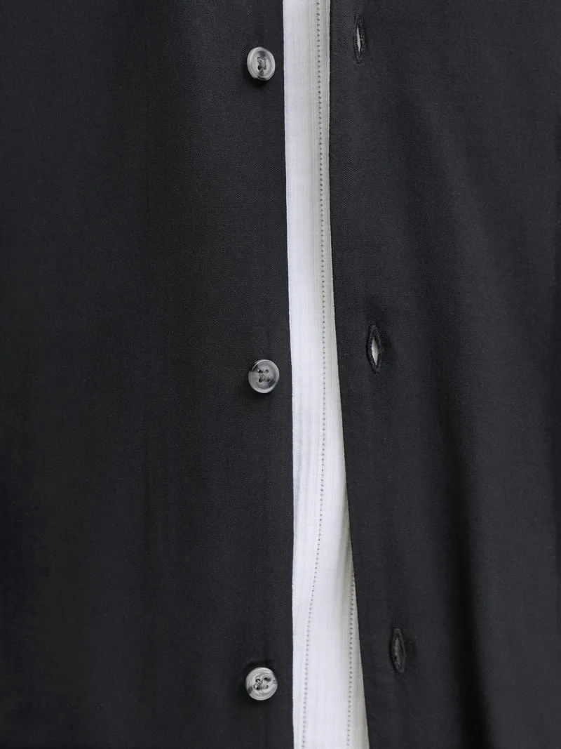 JJEJEFF RESORT SOLID SHIRT SS SN, Black