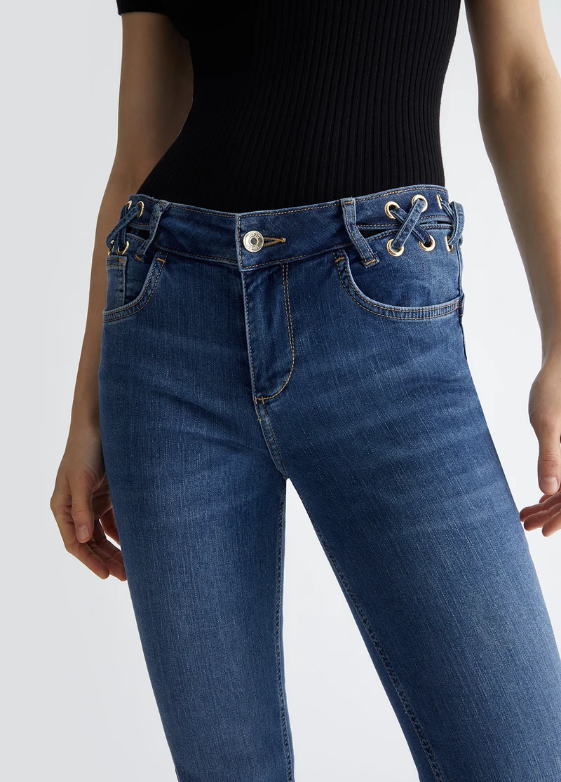 Bottom Up Flared Jeans