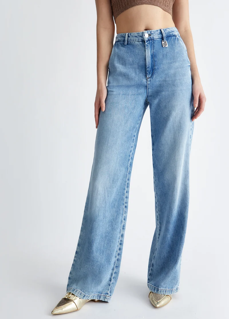 Flared Jeans with Charm