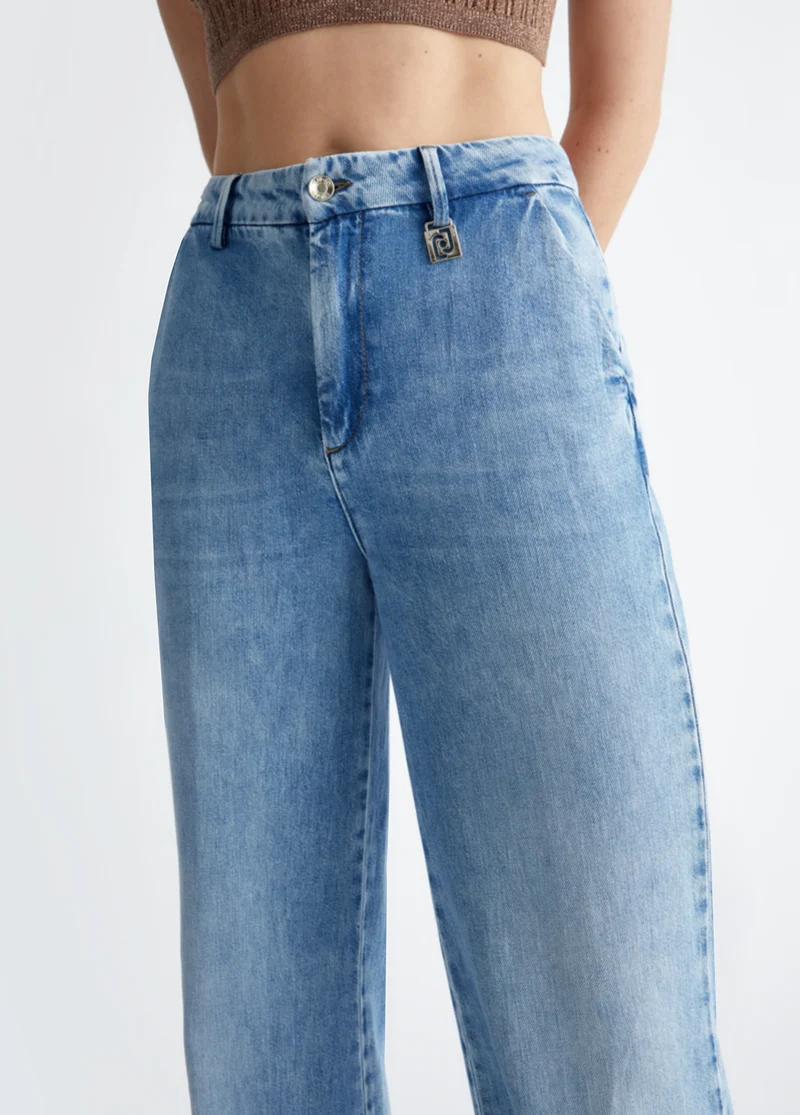 Flared Jeans with Charm