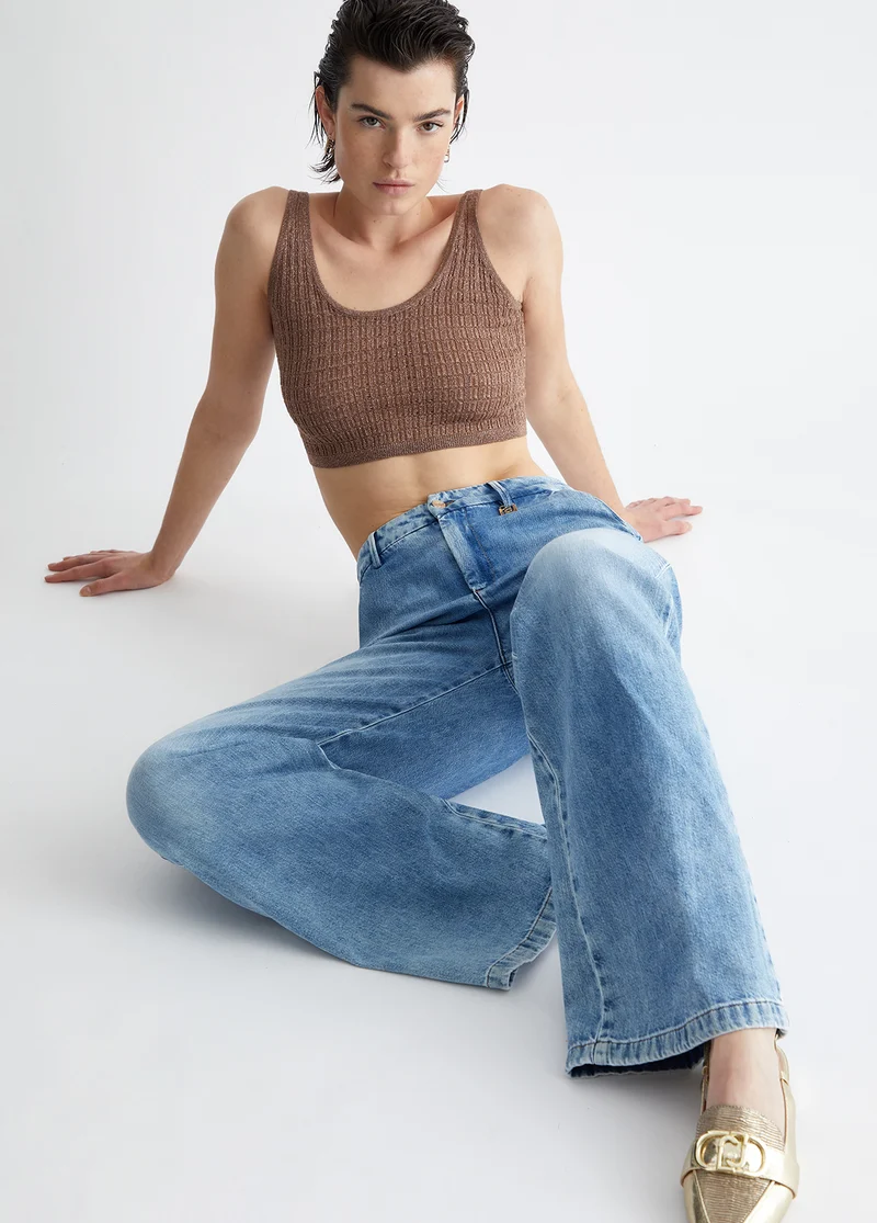 Flared Jeans with Charm