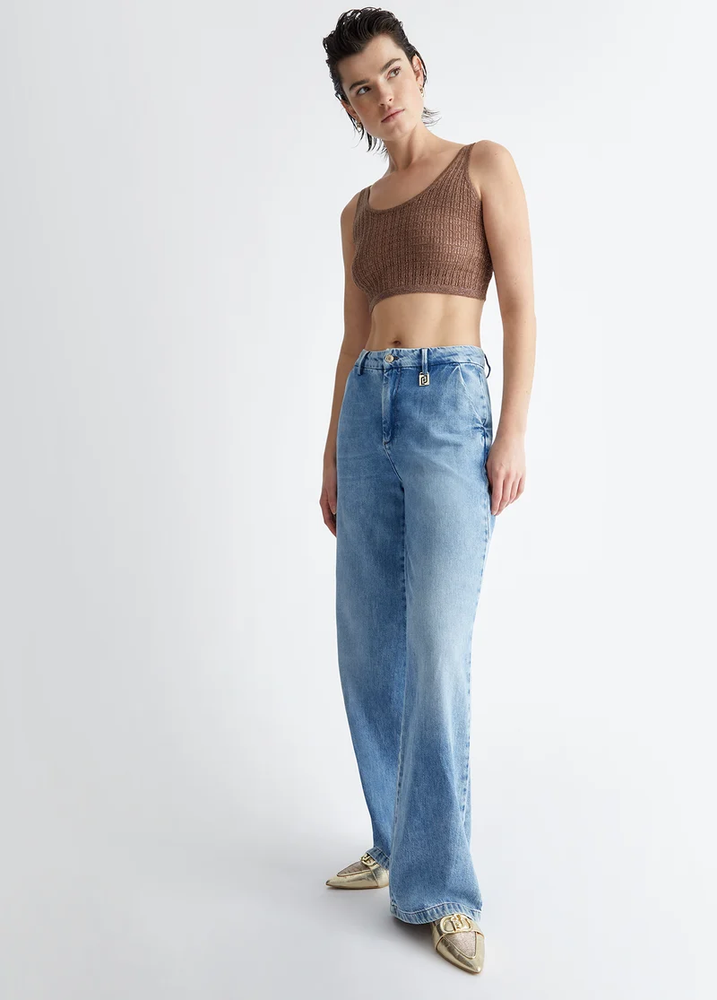 Flared Jeans with Charm