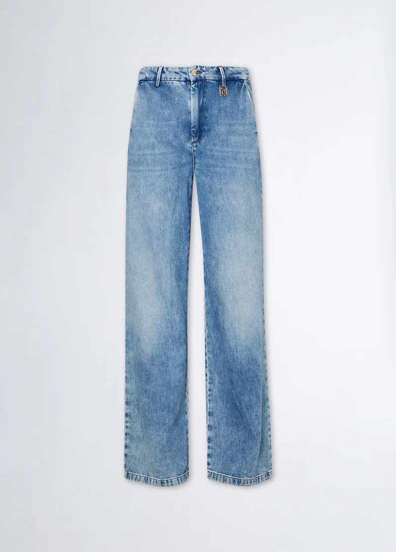 Flared Jeans with Charm