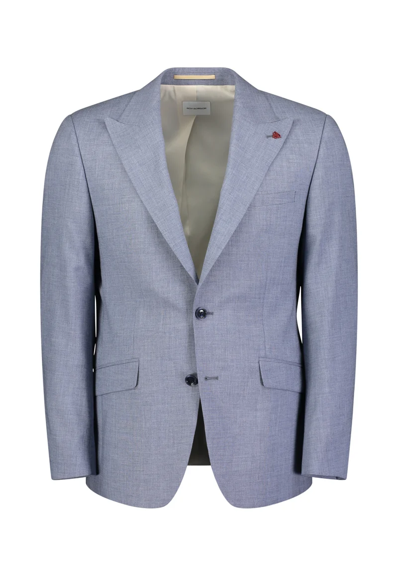 BAUKASTEN-SAKKO, LIGHT BLUE