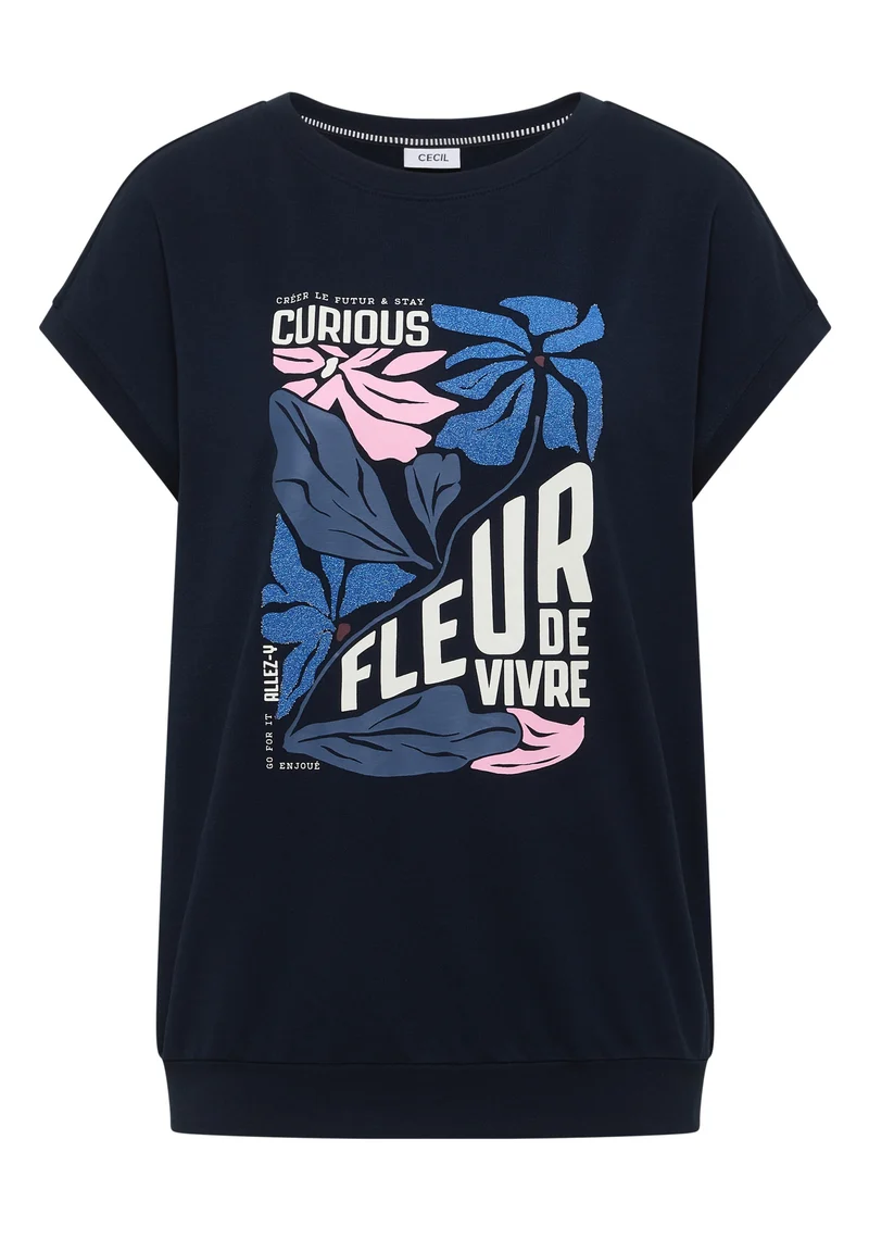 Multi Fleur FP Shirt, universal blue