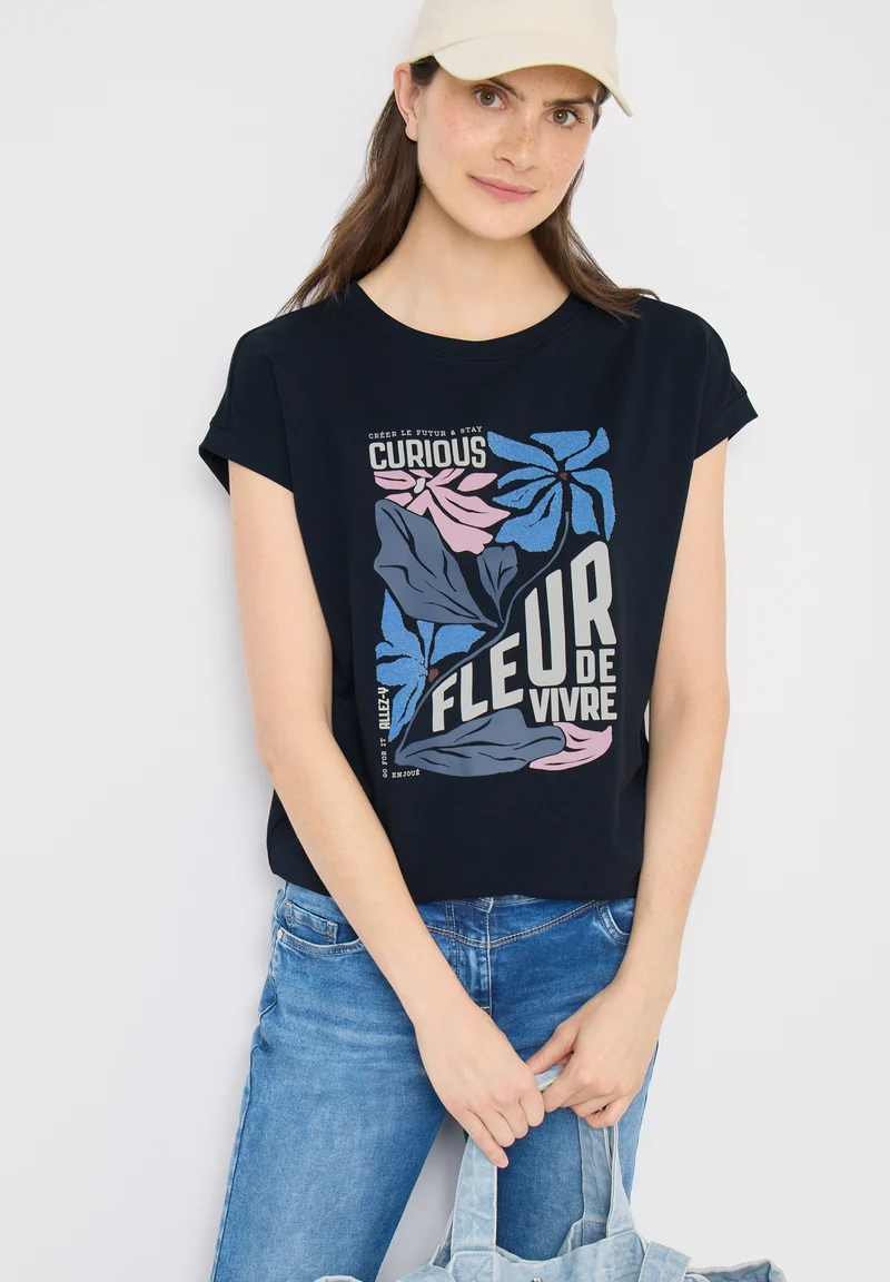 Multi Fleur FP Shirt, universal blue