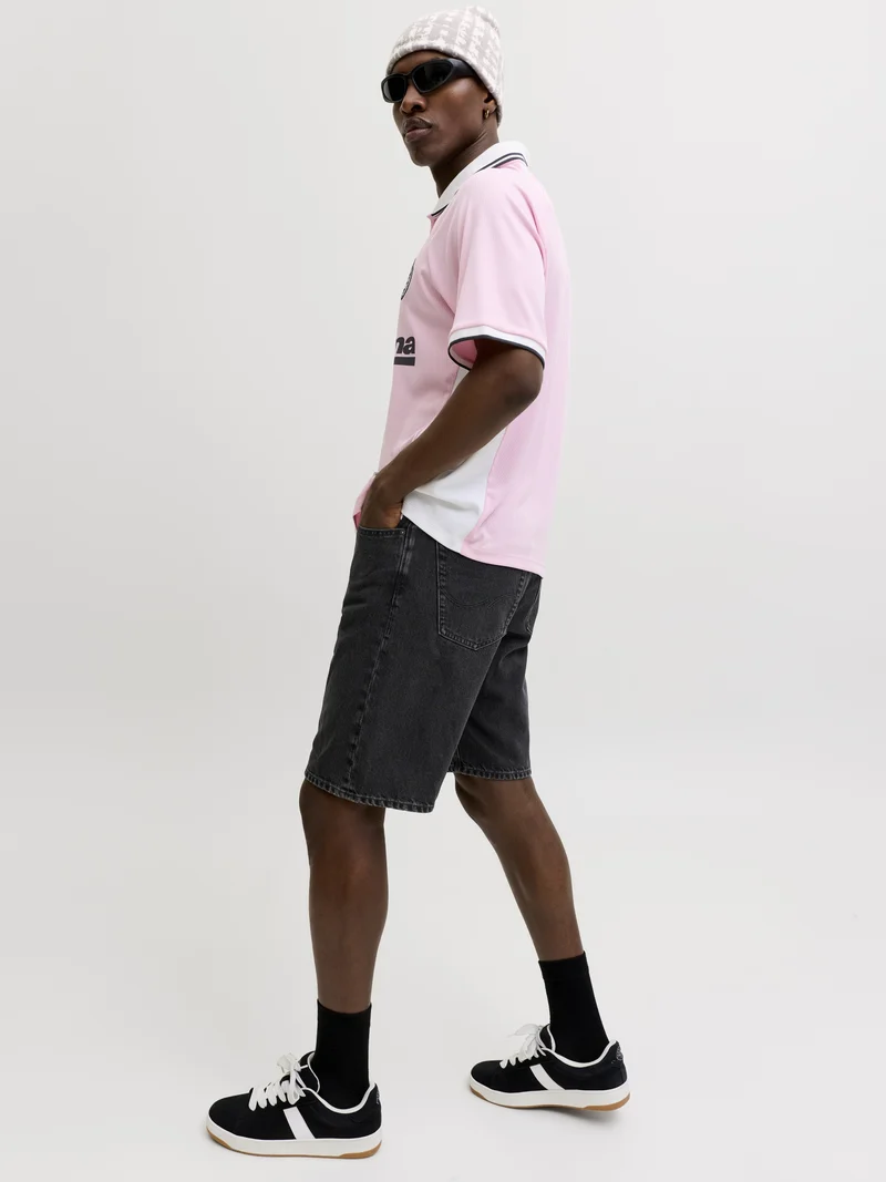 JJIALEX JJCLASSIC SHORTS AM 300 SN, Black Denim/SBD 499