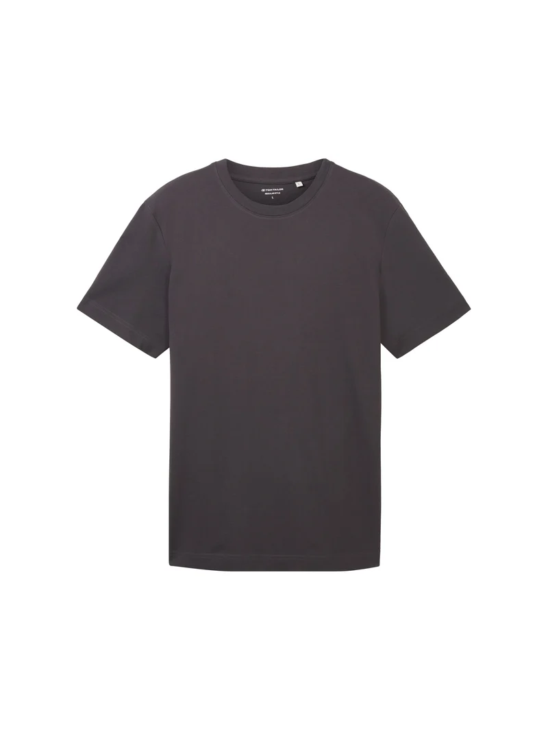 piqué t-shirt, Tarmac Grey