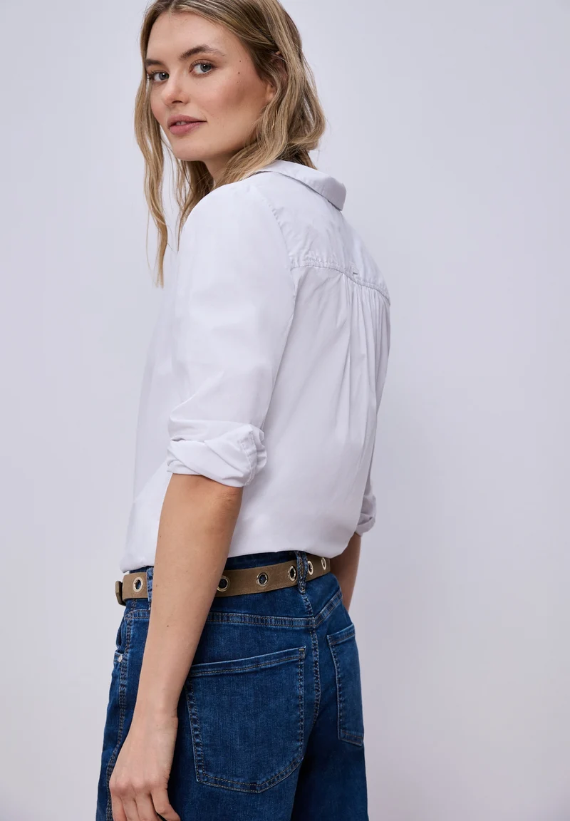 OP_Studded Velour Belt, cognac