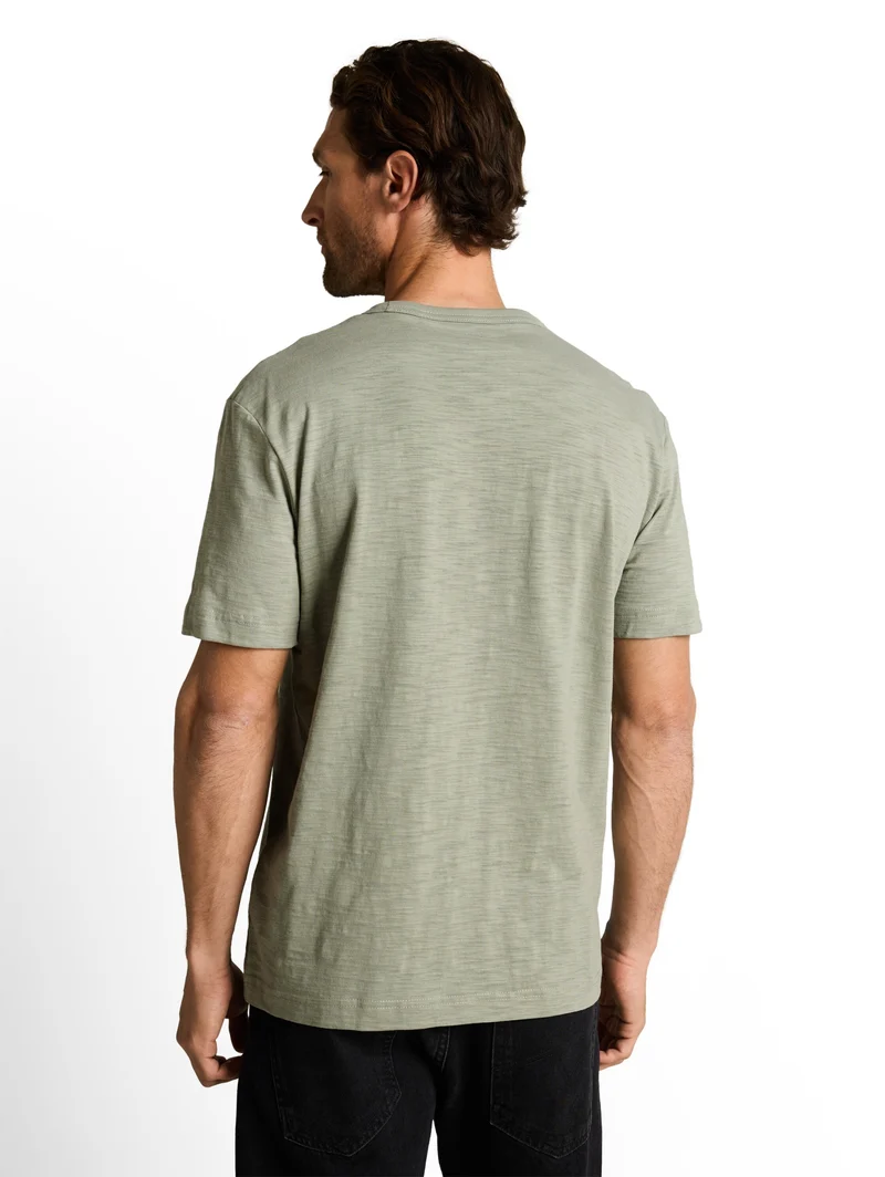photoprint t-shirt, Greyish Shadow Olive