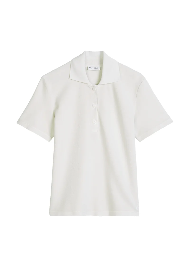 Jersey Poloshirts Shortsleeve, Grey Silk