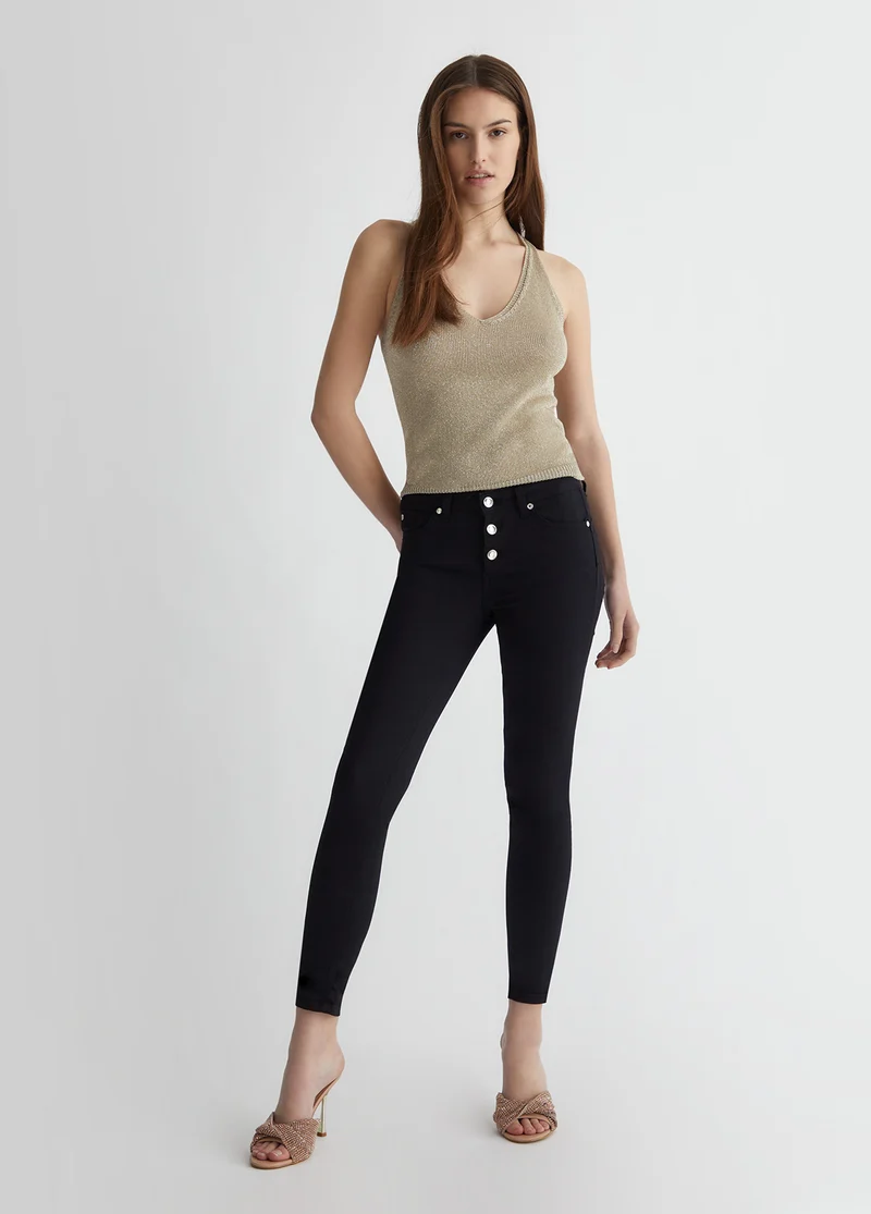 Stretch Bottom Up Trousers