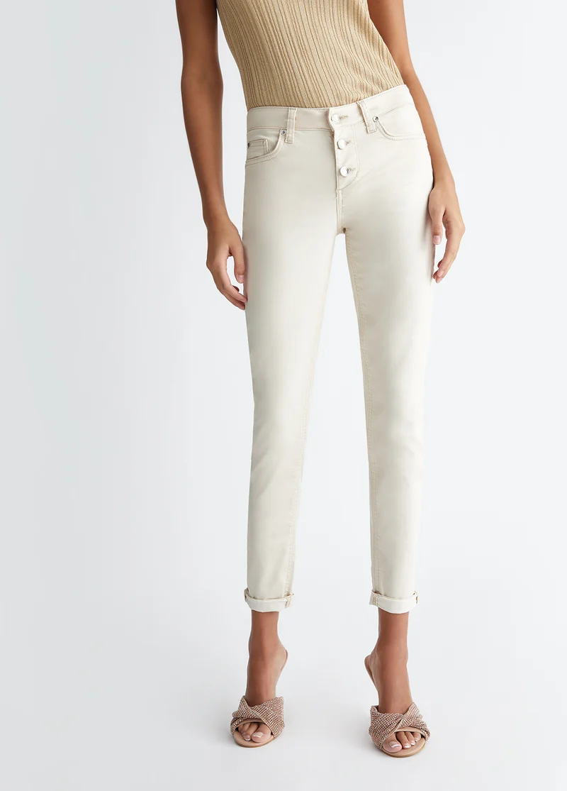 Stretch Bottom Up Trousers