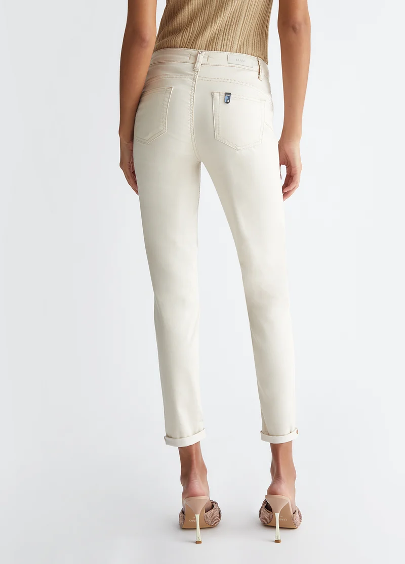 Stretch Bottom Up Trousers