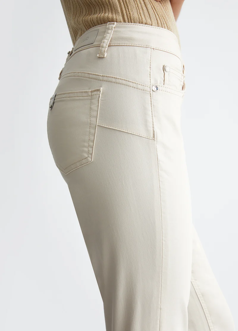 Stretch Bottom Up Trousers