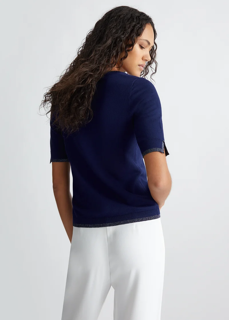 Short-Sleeved Pullover