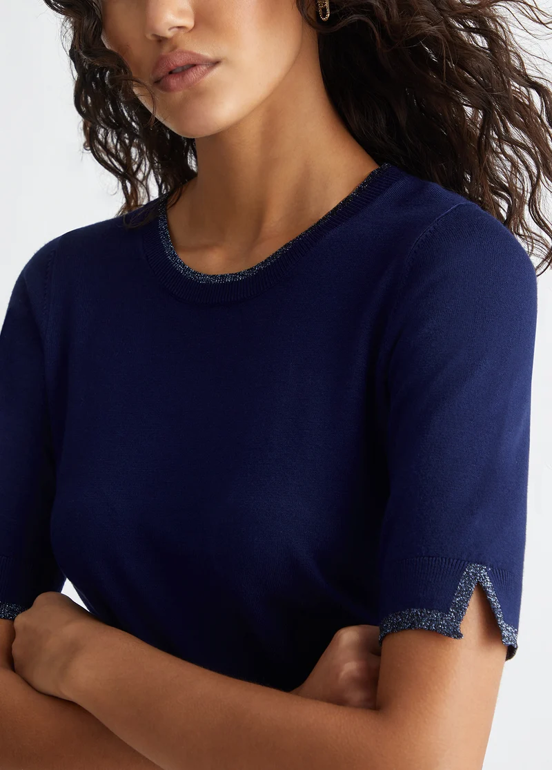 Short-Sleeved Pullover