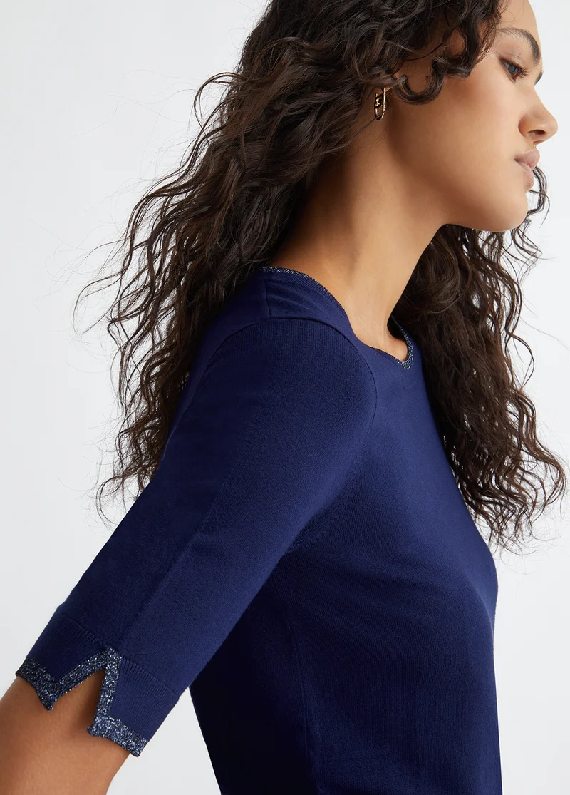 Short-Sleeved Pullover