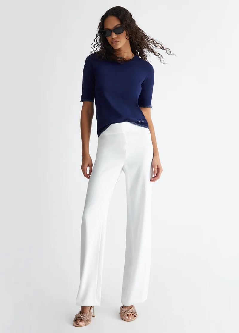 Short-Sleeved Pullover