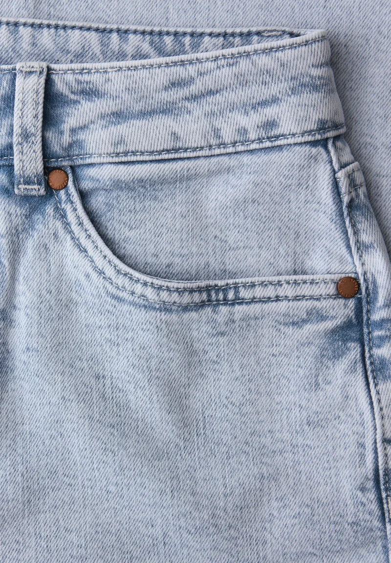 Studio Style Barrel Fit,hw,ble, bleached wash