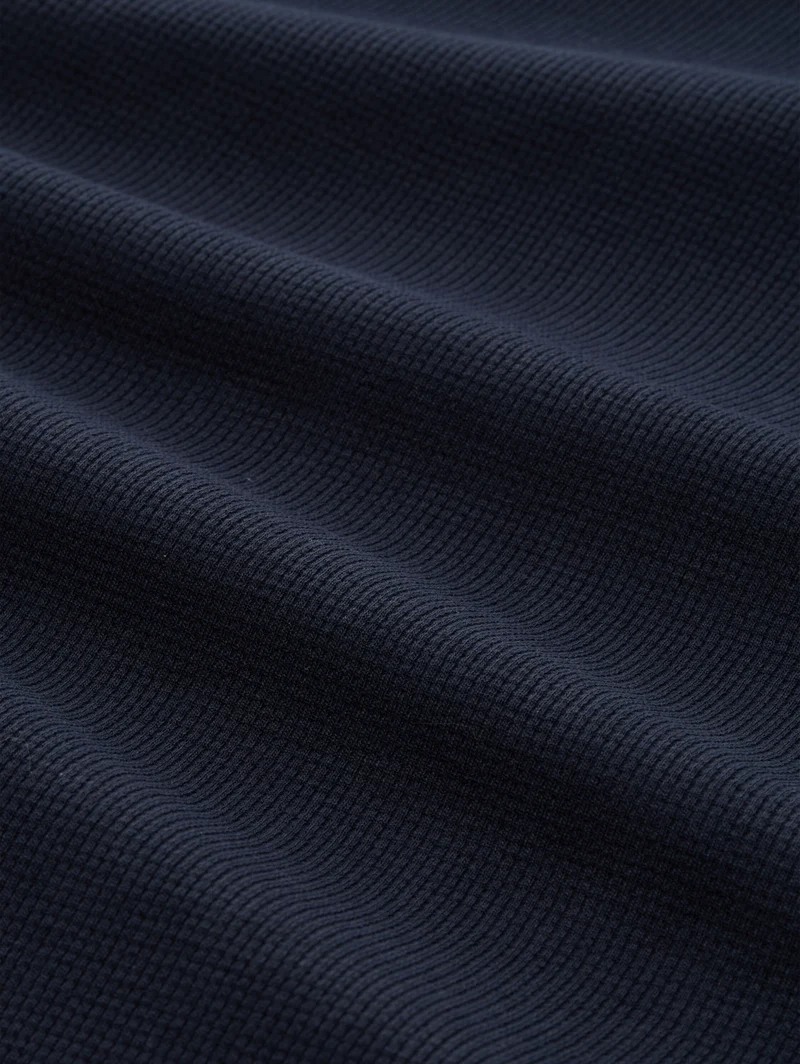 structured t-shirt, sky captain blue