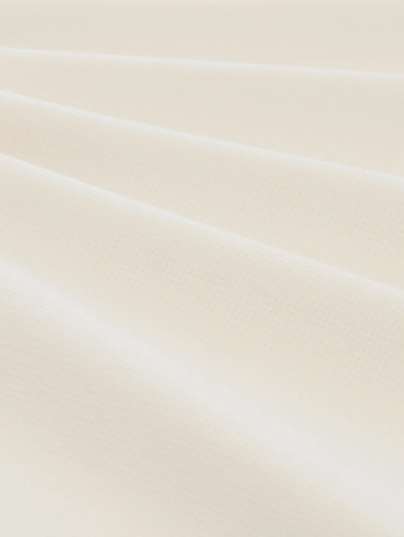 structured print t-shirt, Gardenia White