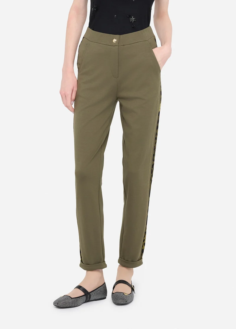 Trousers with Rhinestones
