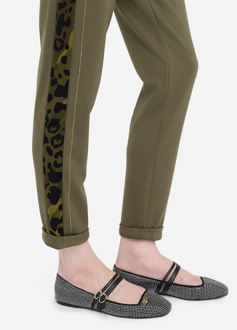 Trousers with Rhinestones