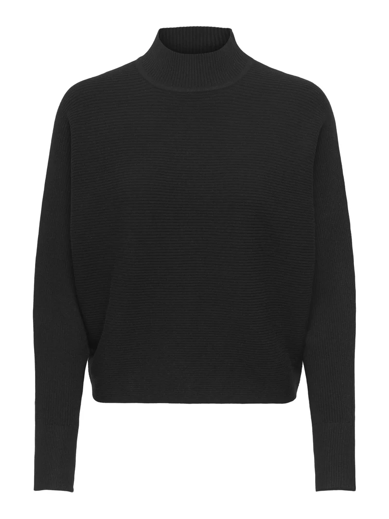 JDYPRIME LIFE L/S HN BAT. PULL. KNT, Black