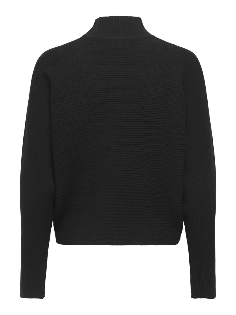 JDYPRIME LIFE L/S HN BAT. PULL. KNT, Black
