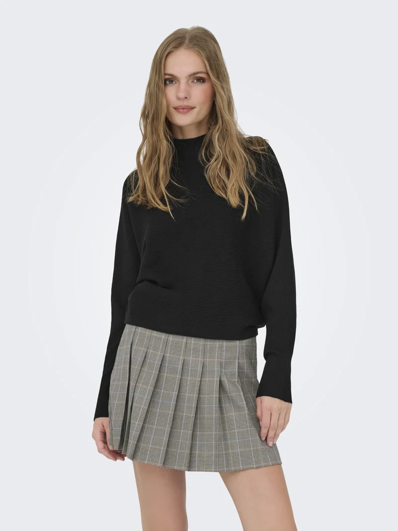 JDYPRIME LIFE L/S HN BAT. PULL. KNT, Black
