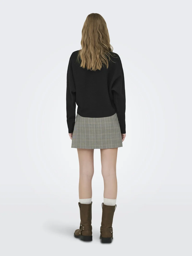 JDYPRIME LIFE L/S HN BAT. PULL. KNT, Black