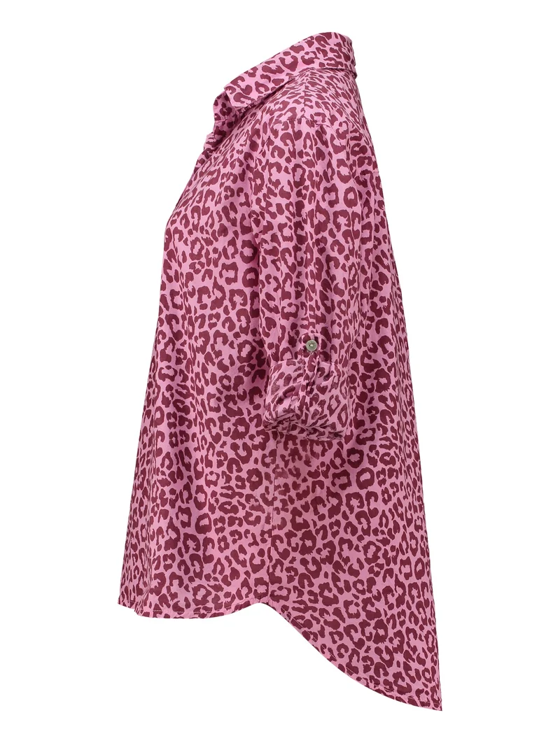 LS C BL Mo44ria, 8977 pink/dcherry leo