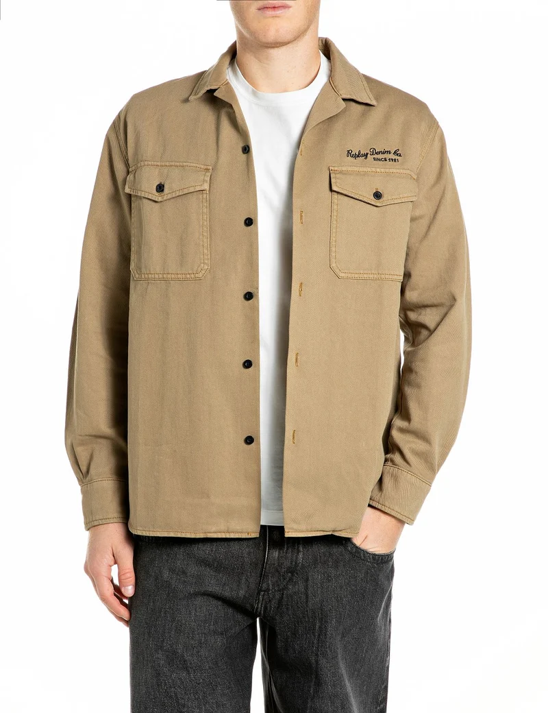 Hemd G.D. HEAVY COTTON TWILL, PLANTATION