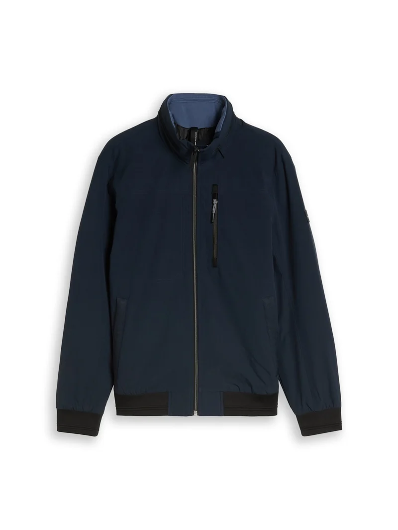 transseasonal blouson, sky captain blue