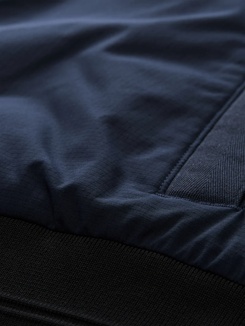 transseasonal blouson, sky captain blue