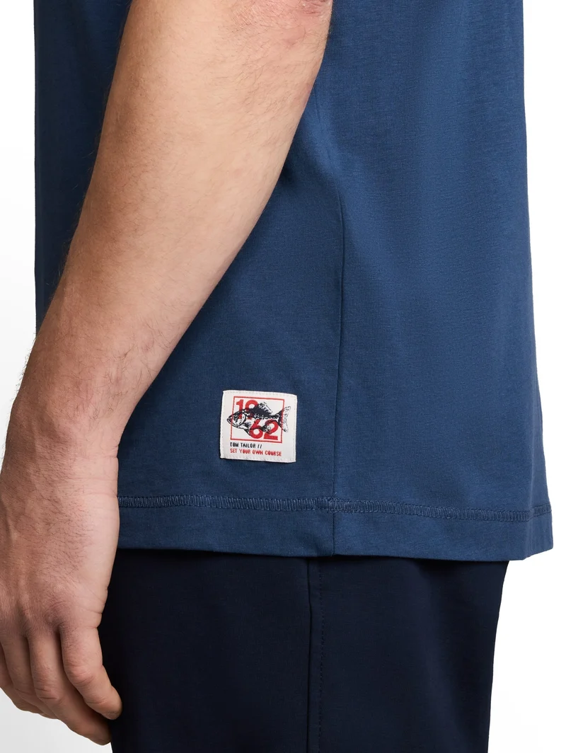 photoprint t-shirt, Dark Duck Blue