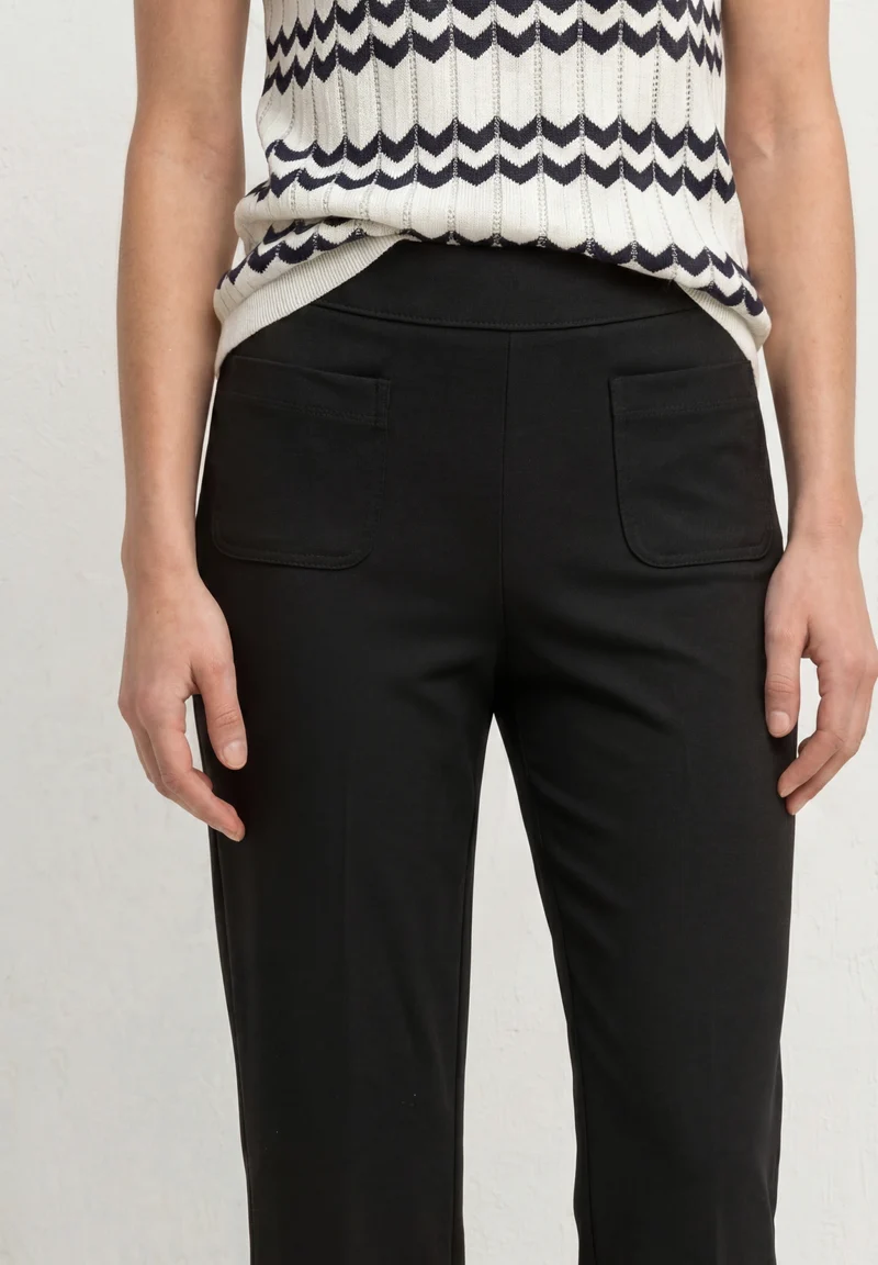 Style QR Amalia Straight leg F, Black