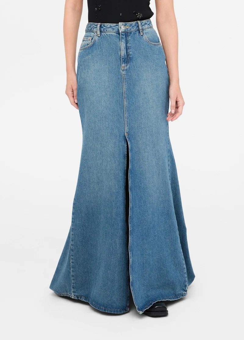 Denim Mermaid Skirt