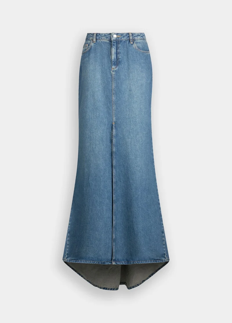 Denim Mermaid Skirt