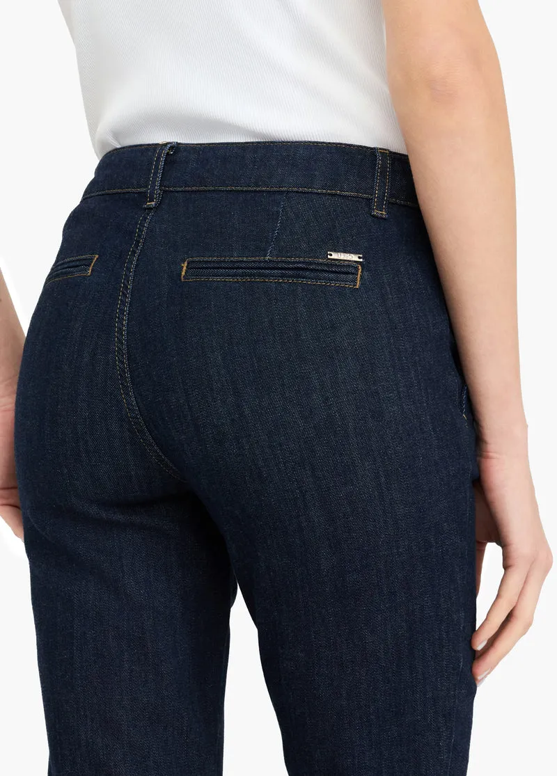 High-Rise Bootcut Jeans