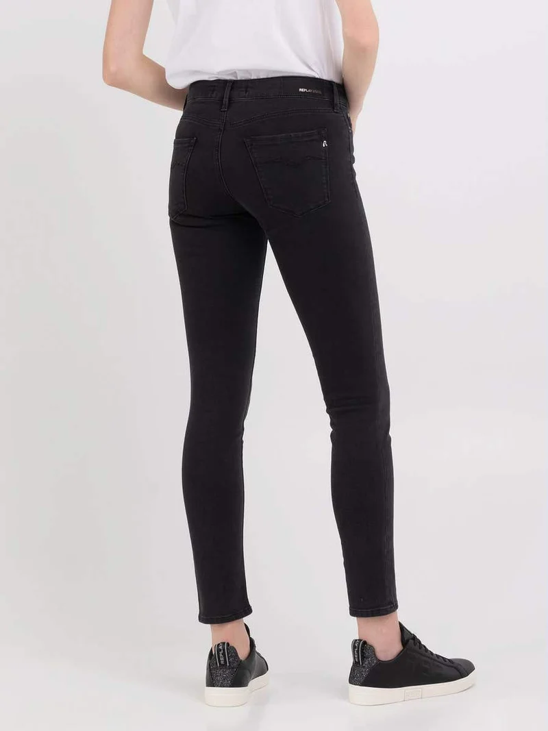 REPLAY DÁMSKÉ SKINNY FIT DŽÍNY STŘIHU NEW LUZ