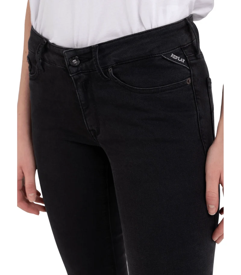 REPLAY DÁMSKÉ SKINNY FIT DŽÍNY STŘIHU NEW LUZ