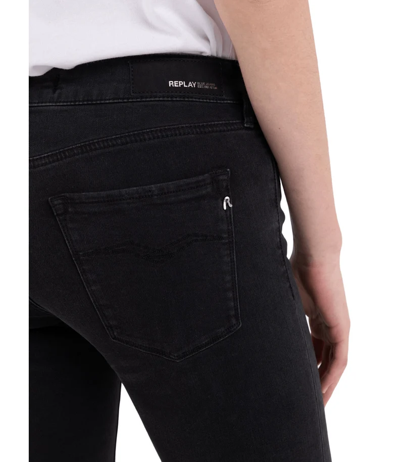 REPLAY DÁMSKÉ SKINNY FIT DŽÍNY STŘIHU NEW LUZ