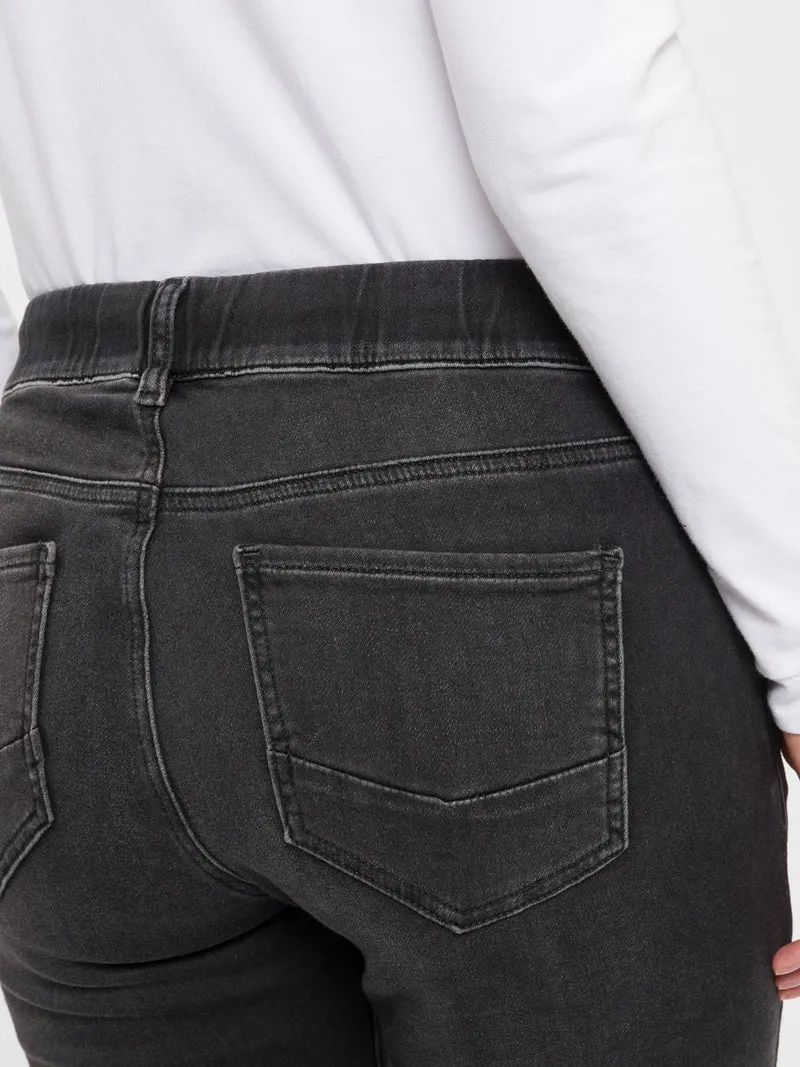 JANELLE | DAMEN SWEAT DENIM JOGG PANTS