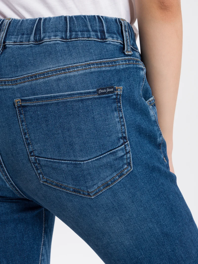 JANELLE | DAMEN SWEAT DENIM JOGG PANTS