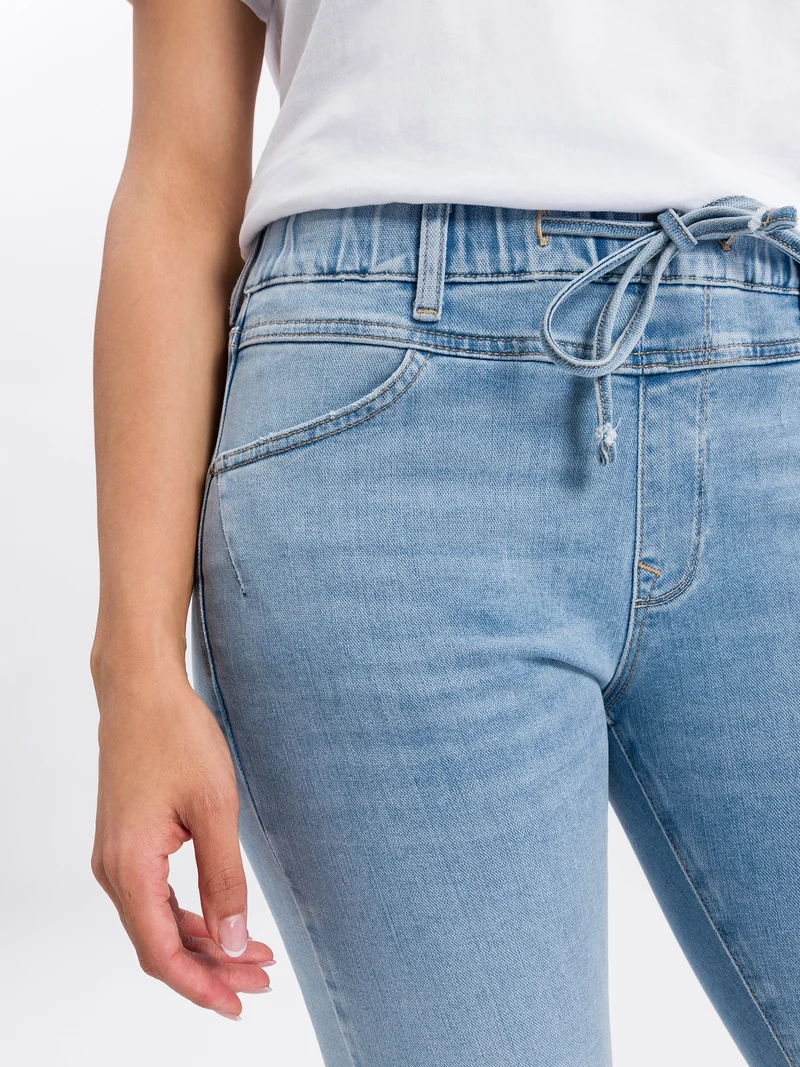 JANELLE | DAMEN SWEAT DENIM JOGG PANTS