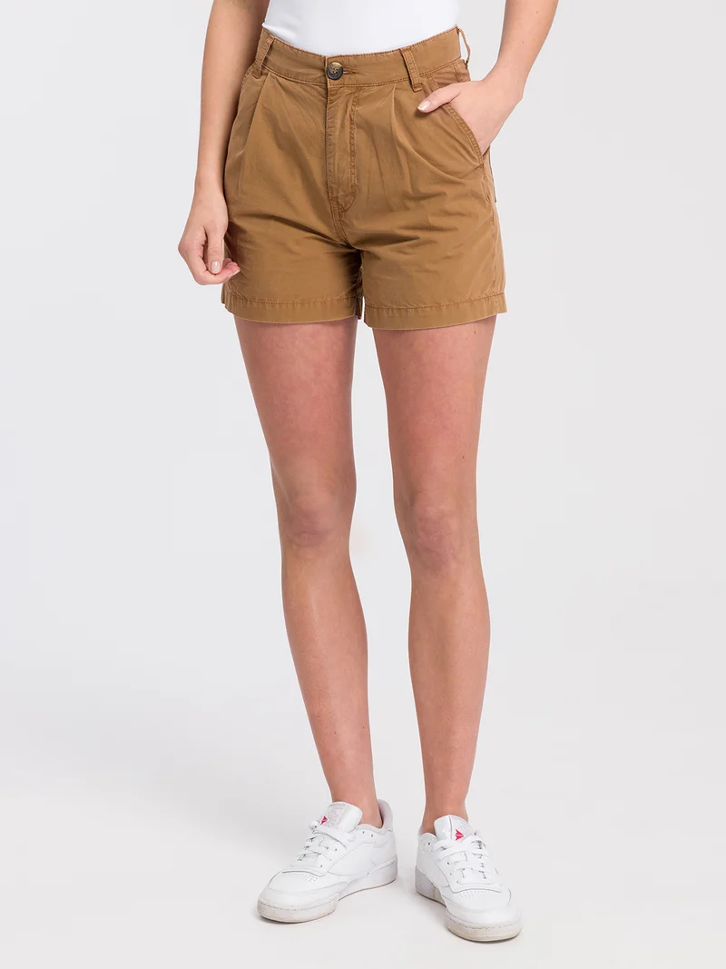 PLEATED CHINO SHORT | DAMEN SHORTS