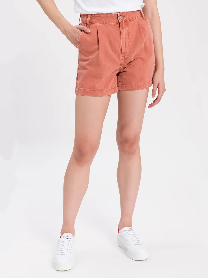 PLEATED CHINO SHORT | DAMEN SHORTS